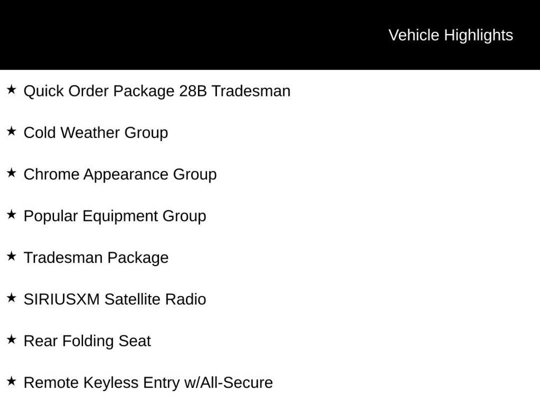 2017 Ram 1500 Tradesman - Image 2